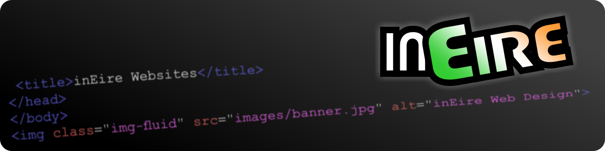 inEire Web Design Banner